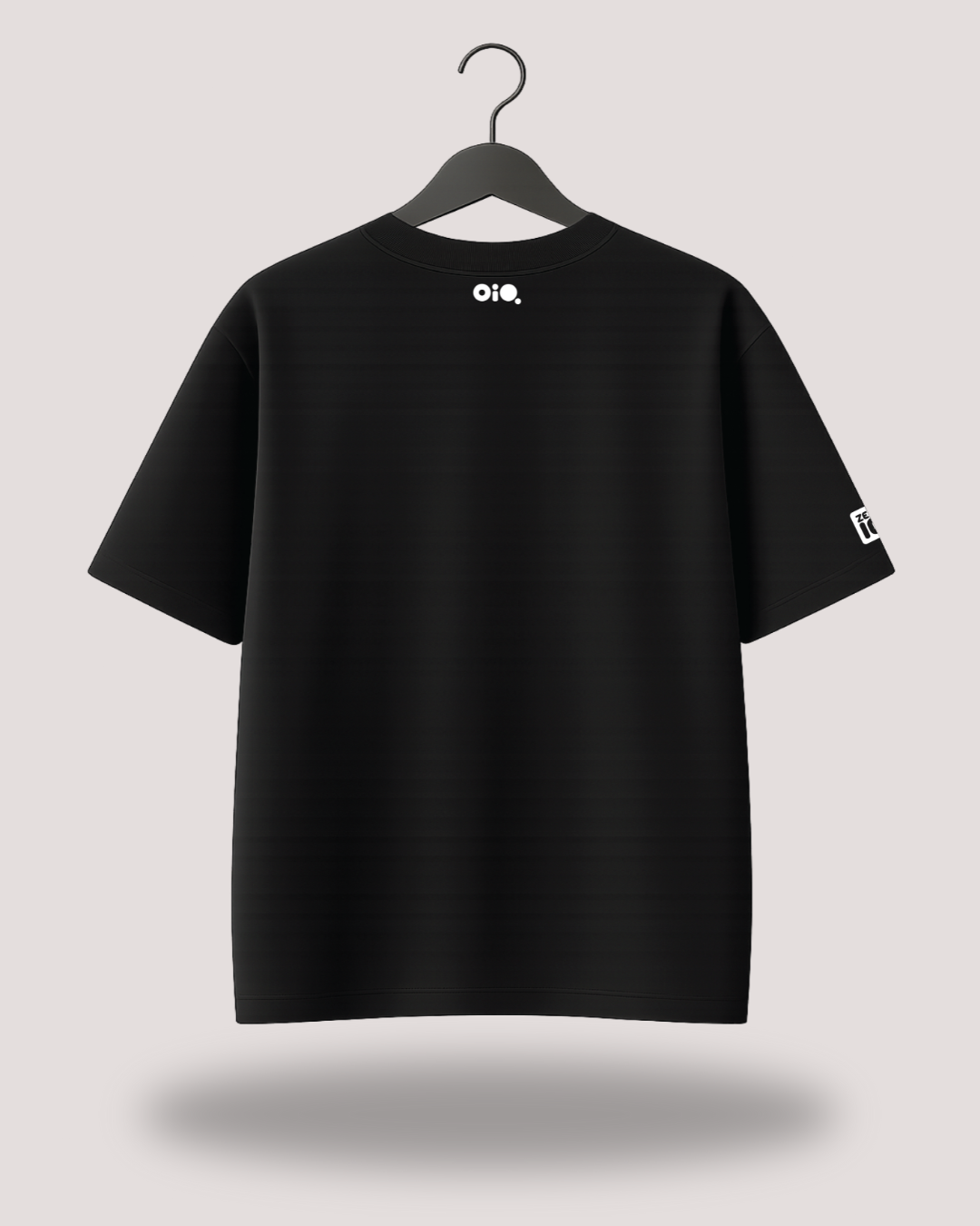 BLACK Blank Oversized Tee