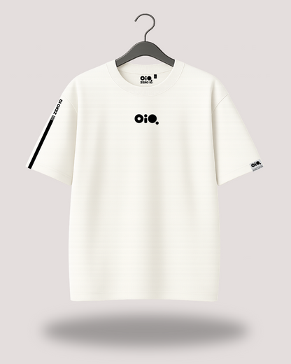 Wabi-Sabi Off-White Oversized Tee