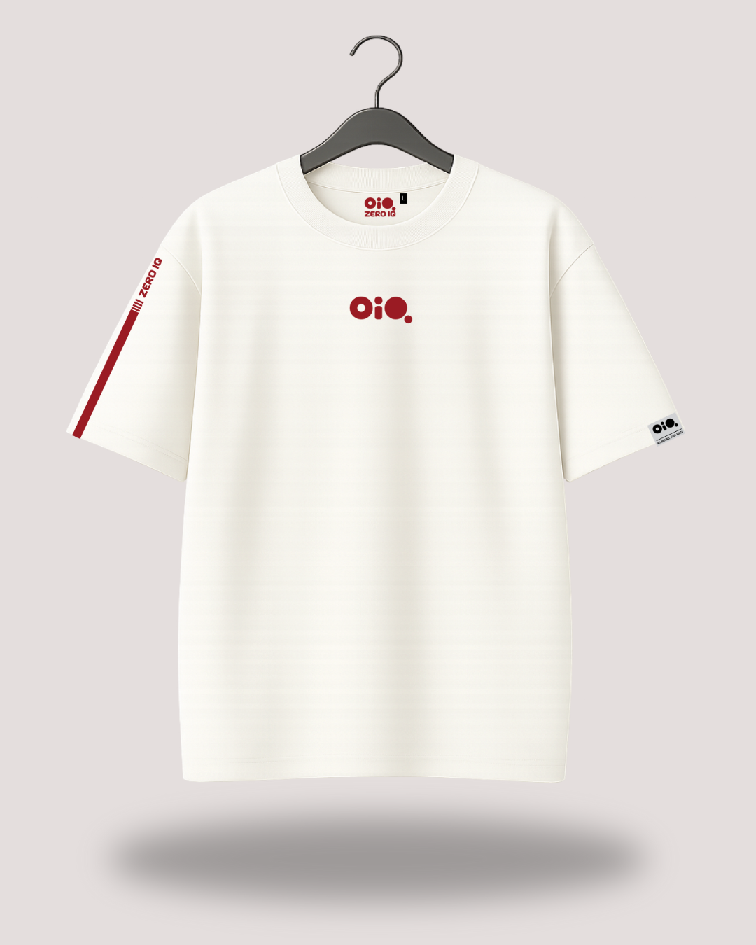 Real Eyes Off-White Oversized Tee