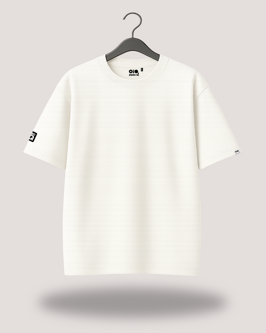 Off-White Blank Oversized Tee